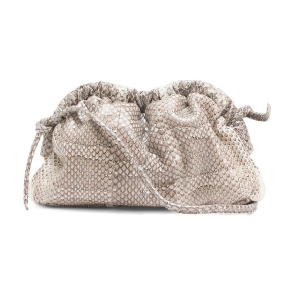 MANSUR GAVRIEL Leather Mini Cloud Clutch - Picture 1 of 5